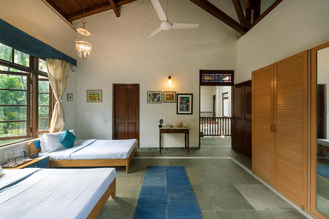 Saffronstays Thalassea, Alibaug - Picturesque Sea-Facing Villa With Colonial Decor 알리바그 외부 사진